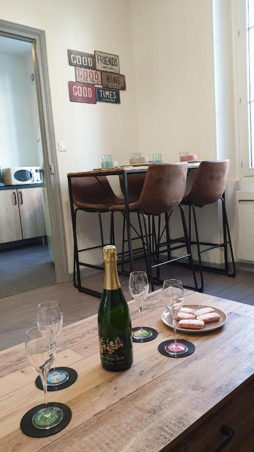 Le Loft Vintage Epernay Avec Netflix, Velos, Parking Gratuit Exterior photo