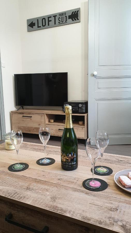 Le Loft Vintage Epernay Avec Netflix, Velos, Parking Gratuit Exterior photo